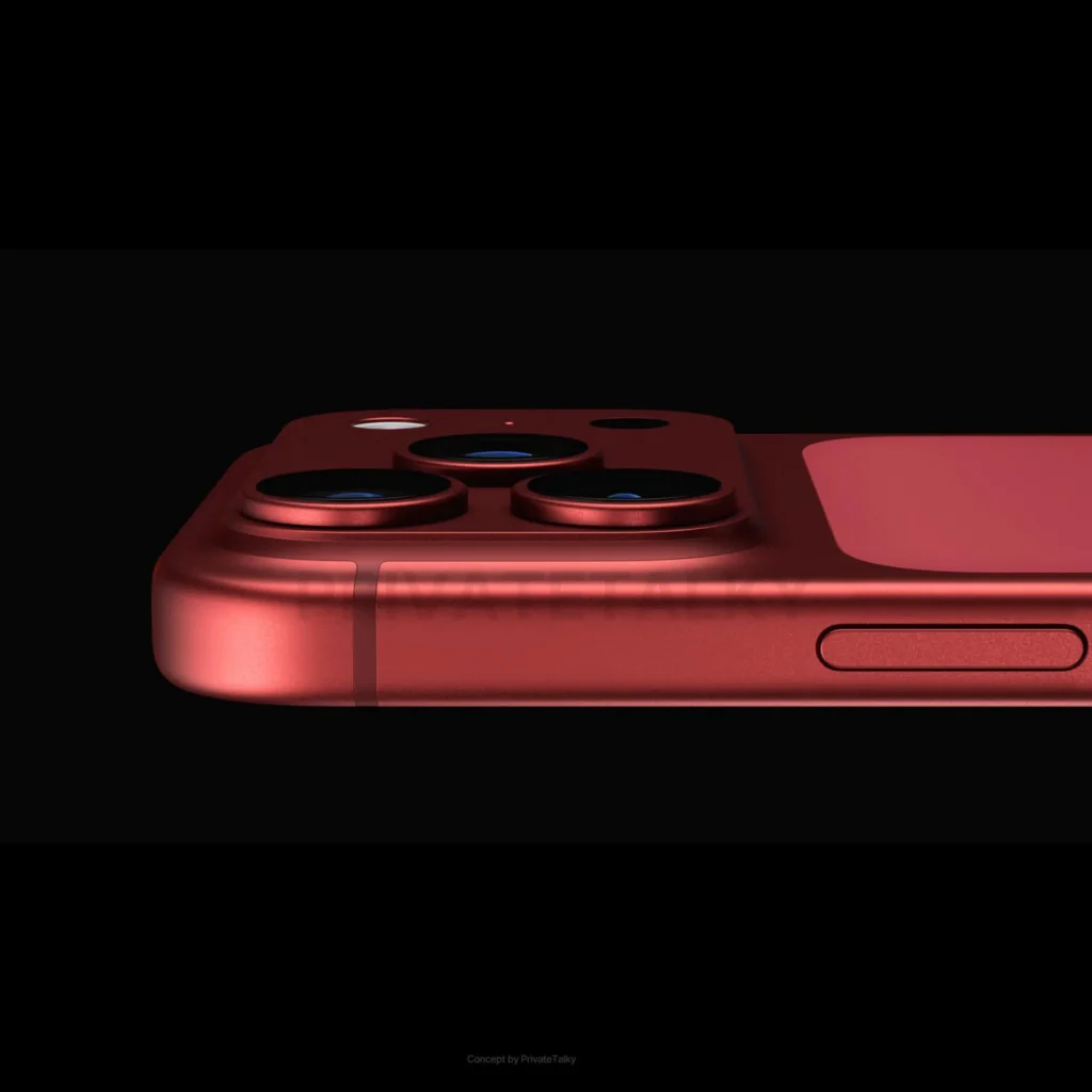 iPhone 18 Pro Deep Red