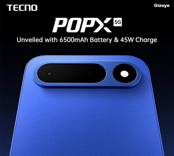 Tecno Pop X 5G goes official in India with Dimensity 6400, 6,500mAh battery and Amazon sale date