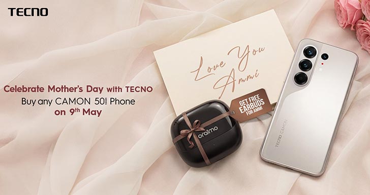 This Mother’s Day, TECNO Announces Limited Discounts for CAMON 50 Series