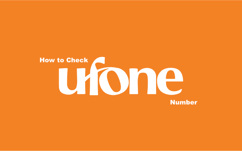 How to Check Ufone Number
