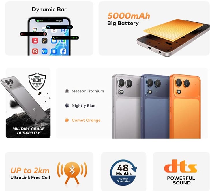 Itel Zeno 200 Debuts with IP65 Rating and 120Hz Display